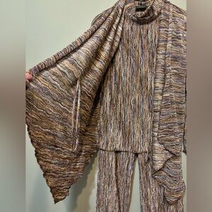 LINDA LUNDSTROM Vintage 3-Piece Pant, Top, Cardigan Set